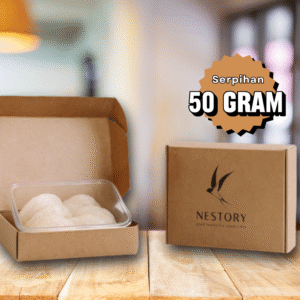 Box Sarang Burung Walet Serpihan 50 gram