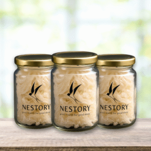 Paket 3 Jar Sarang Burung Walet Serpihan