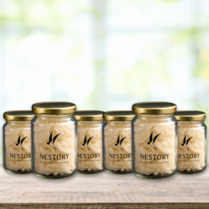 Paket 6 Jar Sarang Burung Walet Serpihan